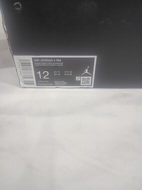 Nike Air Jordan 4 RM Kids Shoes - Black/Varsity Red/Anthracite